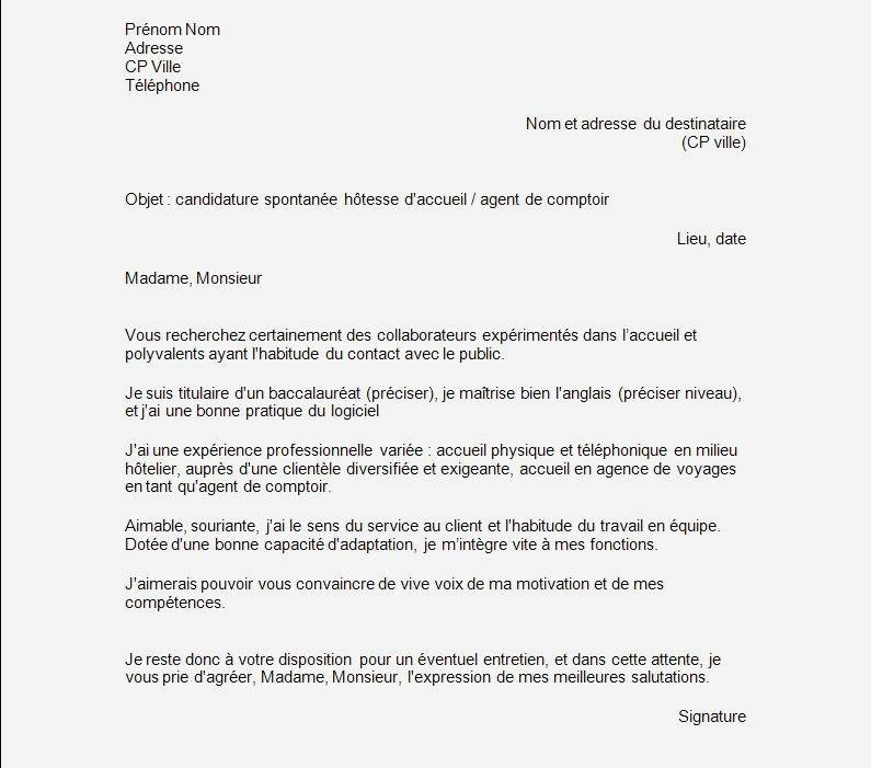 Modele Lettre De Motivation Gardien D'ecole - Berkata o