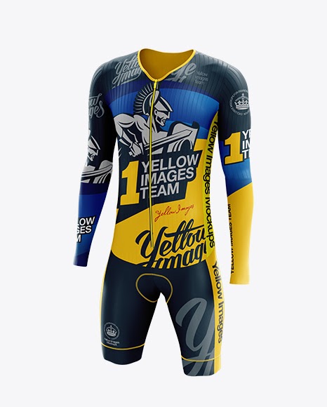 Download Mens Cycling Speedsuit LS (Half Side View) Jersey Mockup PSD File 84.45 MB - Amazing Box ...