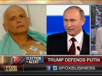 Donald Trump shrugs off allegation that Vladimir Putin 'probably approved' assassination of ex-KGB agent