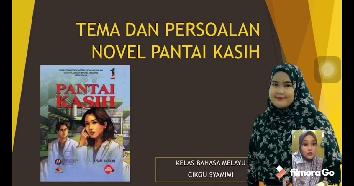 watak dan perwatakan novel pantai kasih