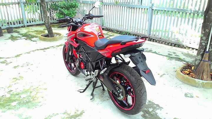 Modif Vixion Velg Tapak Lebar - Residence p