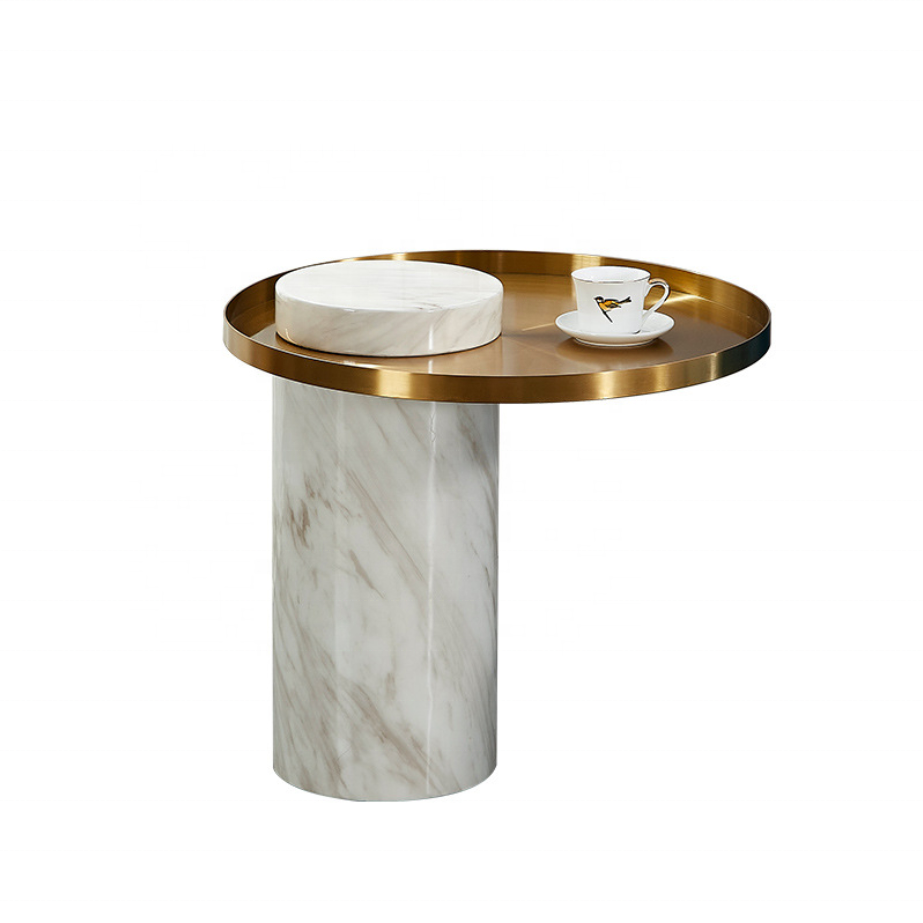 Sand and wipe down the top of the coffee table. Natural Marble Base Design Round Center Coffee Table With Stainless Steel Golden Top Modern Side Table Buy Marble Base Coffee Table Marble Coffee Table Marble Coffee Table Modern Product On Alibaba Com