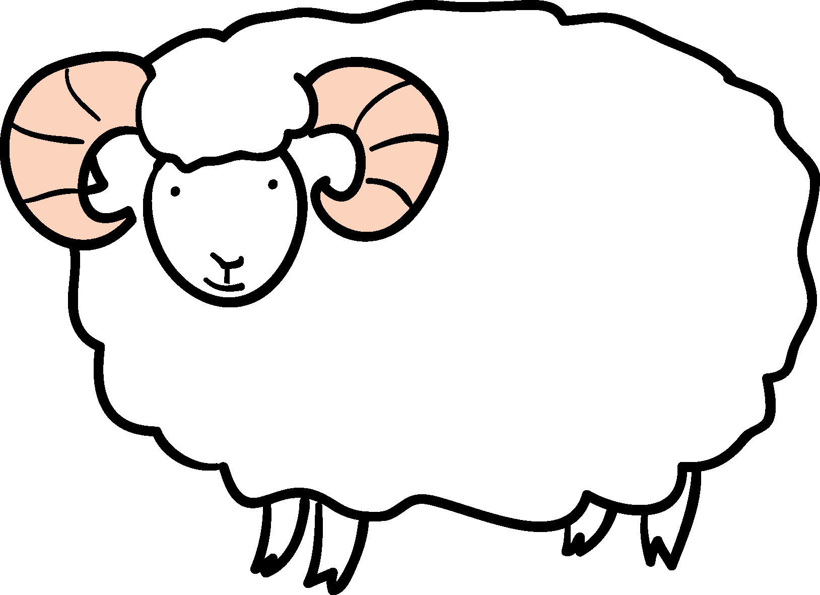 50 羊 イラスト かっこいい かわいい無料イラスト素材