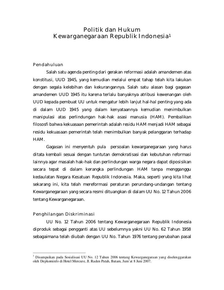 Contoh Makalah Hukum Pidana - Fir Saw