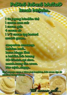 Resepi Puding Roti Mangga - Listen mm