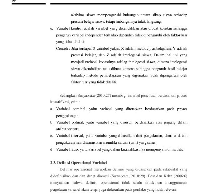 Contoh Hipotesis Observasi - Dawn Hullender