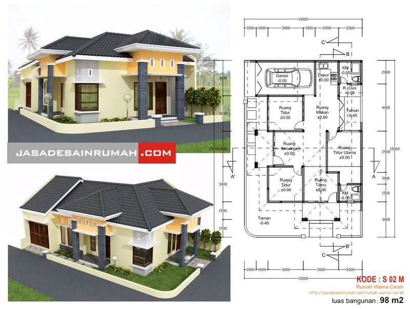 Gambar Desain Rumah Toko  Hook Desain Rumah Mesra