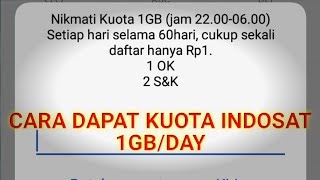 Cara Mendapatkan Kuota Gratis 1Gb Indosat Tanpa Aplikasi ...