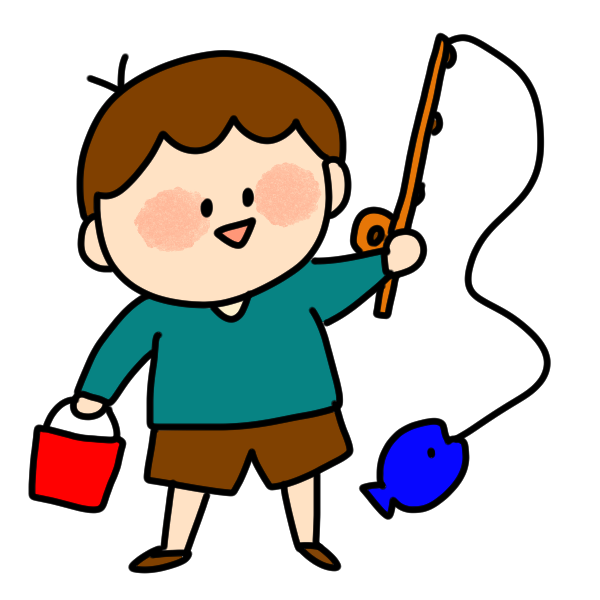 最高のイラスト画像 ラブリー釣り イラスト かわいい