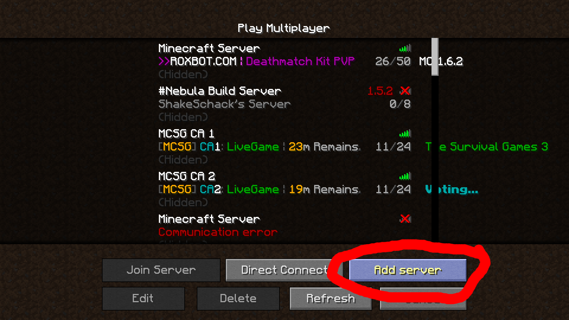 Which is the oldest custom server in minecraft? Minecraft Hunger Games Ip Address 2018 Gambleh W
