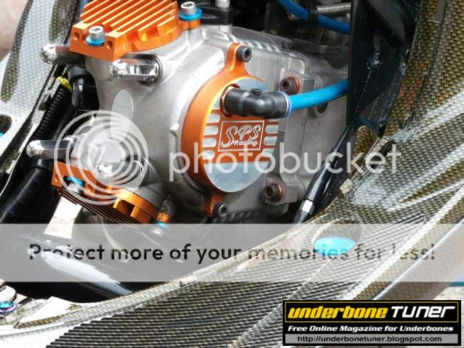 underbone tuner Modified Yamaha  FINO  218cc 4 valve by MIO 