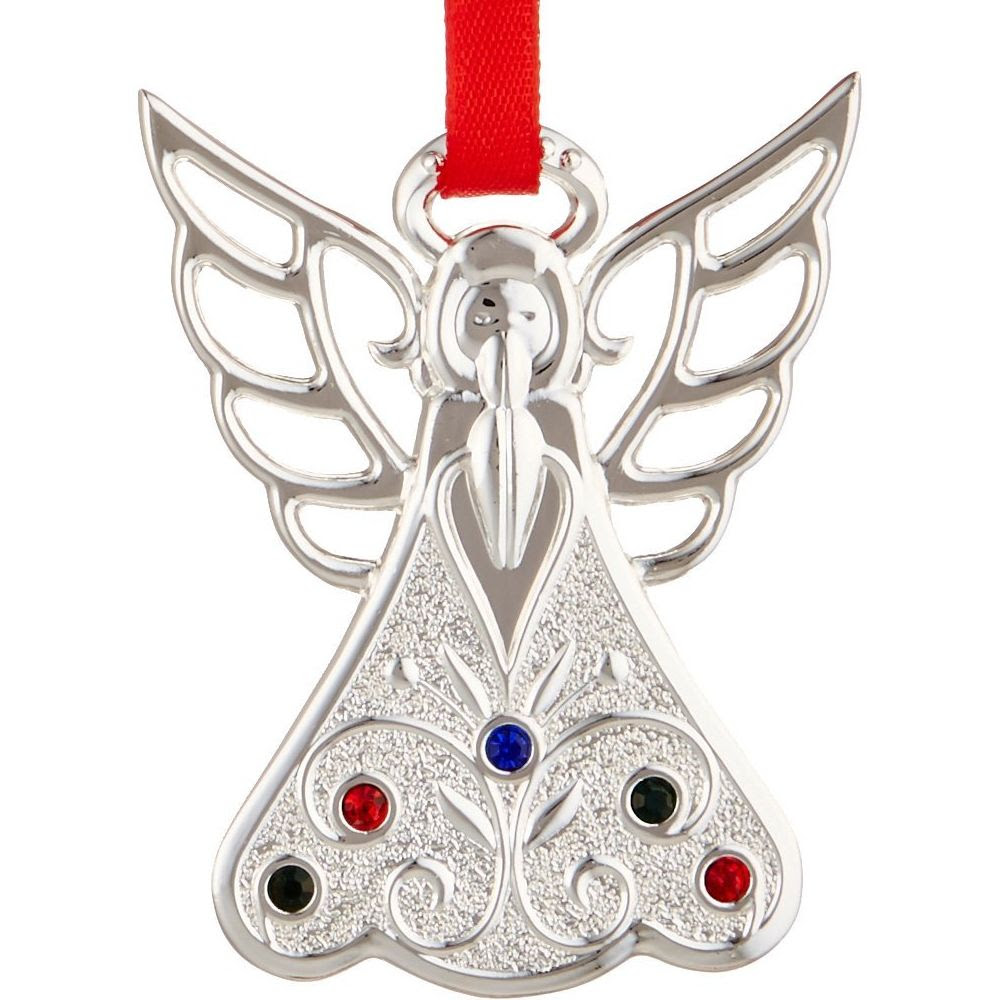 This was a simple project that took less than an hour. Lenox Angel Jeweled Silver Charm Ornament Fitzula S Gift Shop