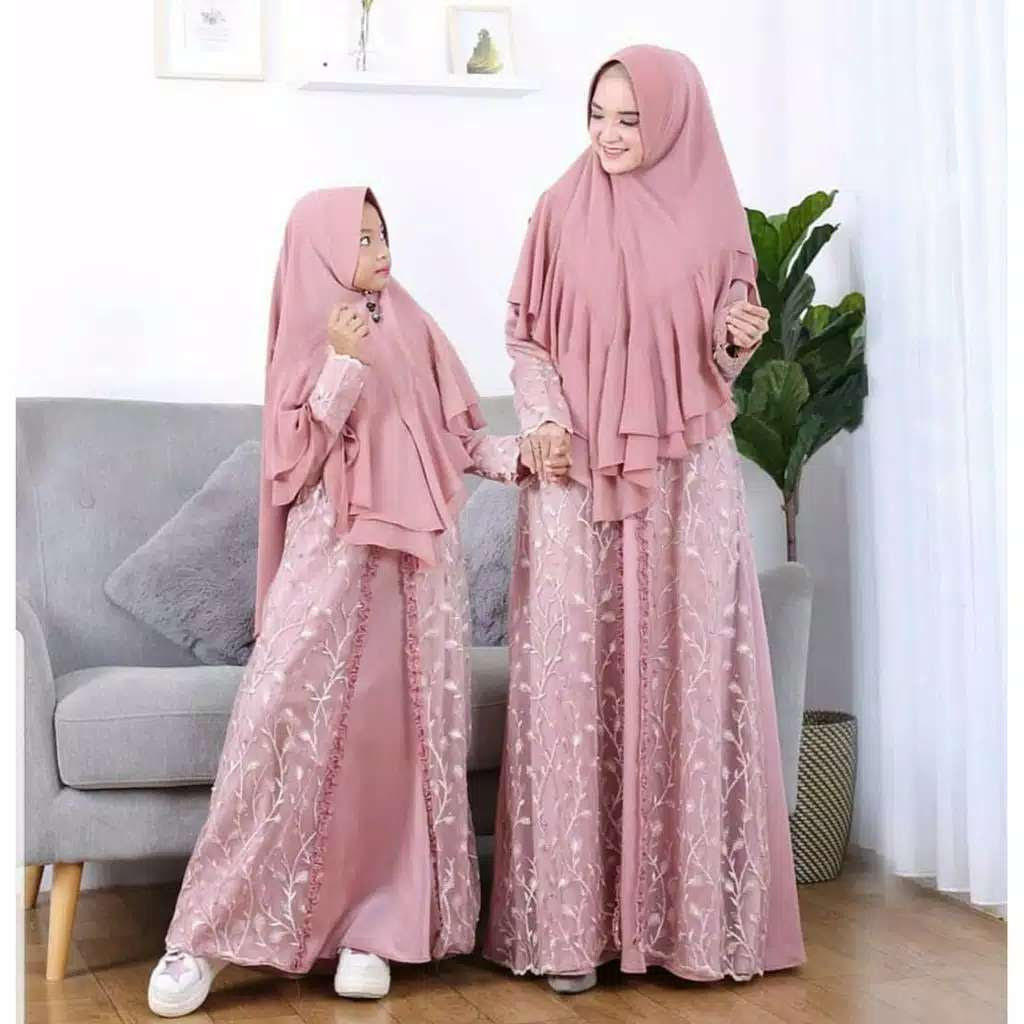  Model  Baju Gamis  Brokat Untuk  Ibu  Ibu  Gamis  Hijab Pesta 