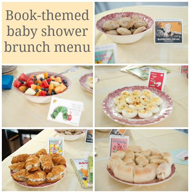 For a magical baby shower, the fairy theme offers many options. Book Themed Baby Shower Brunch See Jamie Blog
