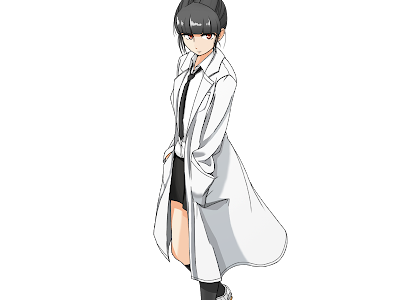 ベスト 白衣 男子 イラスト