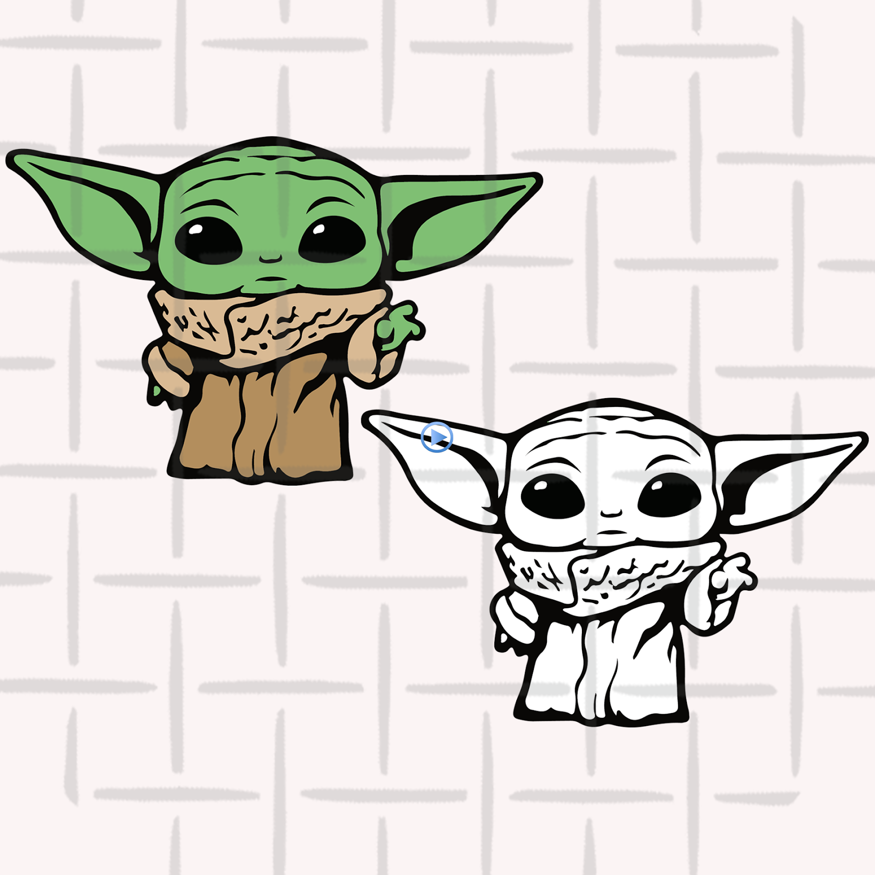Free Free 248 Silhouette Baby Yoda Svg Free SVG PNG EPS DXF File