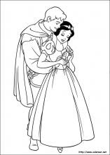 Su malvada madrastra, la reina grimhilde, sentía que. Dibujos De Blancanieves Y Los Siete Enanitos Para Colorear En Colorear Net