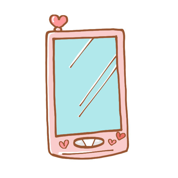 無料イラスト画像 ぜいたくスマホ フリー素材 イラスト