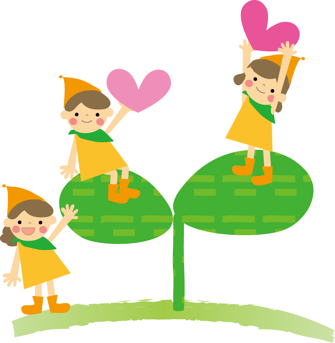 優しさ イラスト かわいい無料イラスト素材