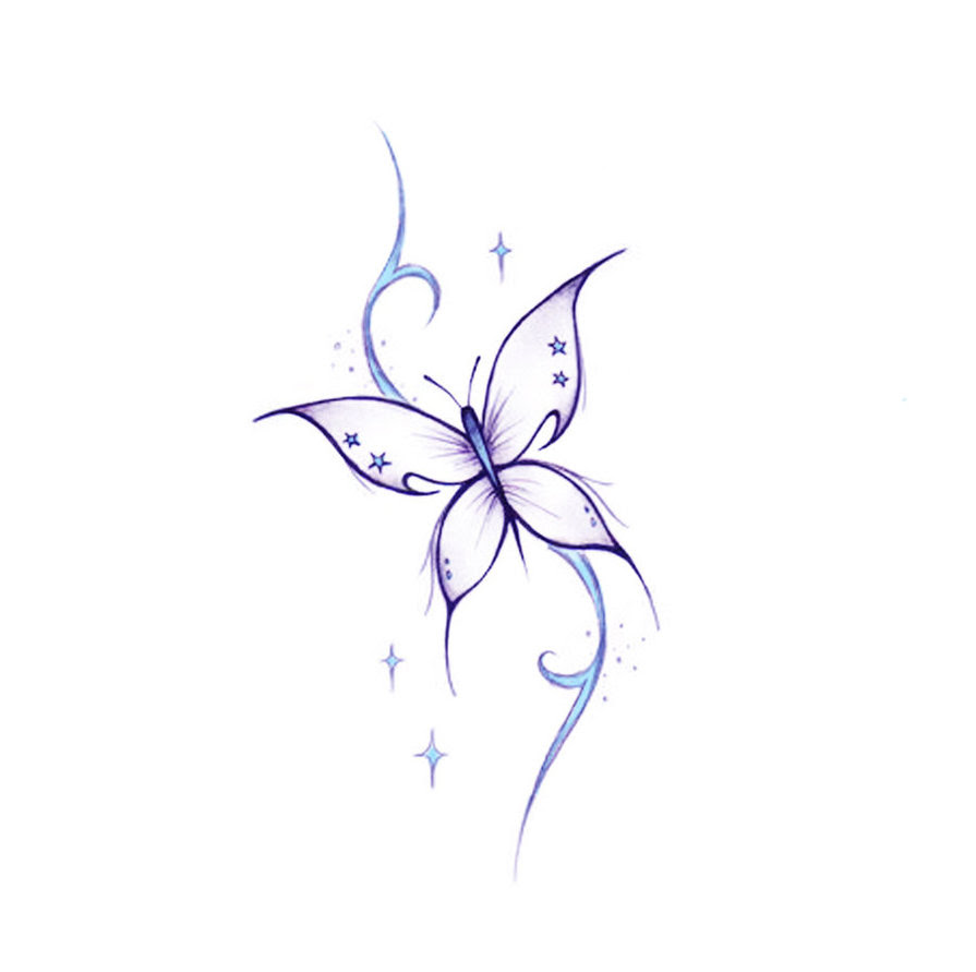 Free Free 159 Sketch Half Butterfly Half Flower Svg SVG PNG EPS DXF File