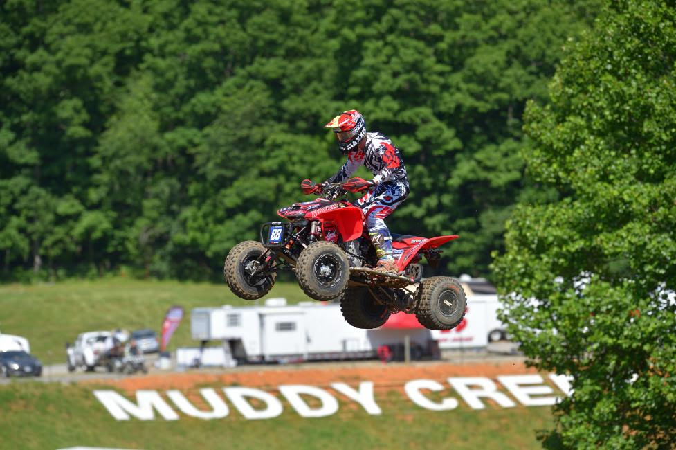 Joel Hetrick went 1-1 at Muddy Creek Raceway.