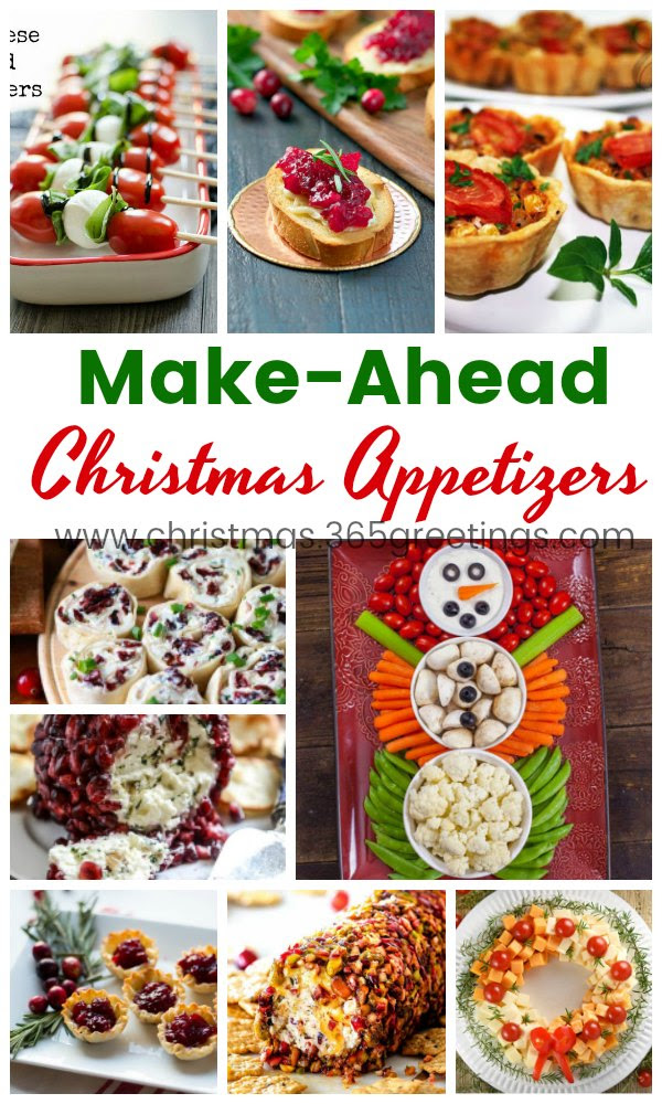 Cute christmas appetizers for kids. 30 Easy Make Ahead Christmas Appetizers Recipes Christmas Celebration All About Christmas