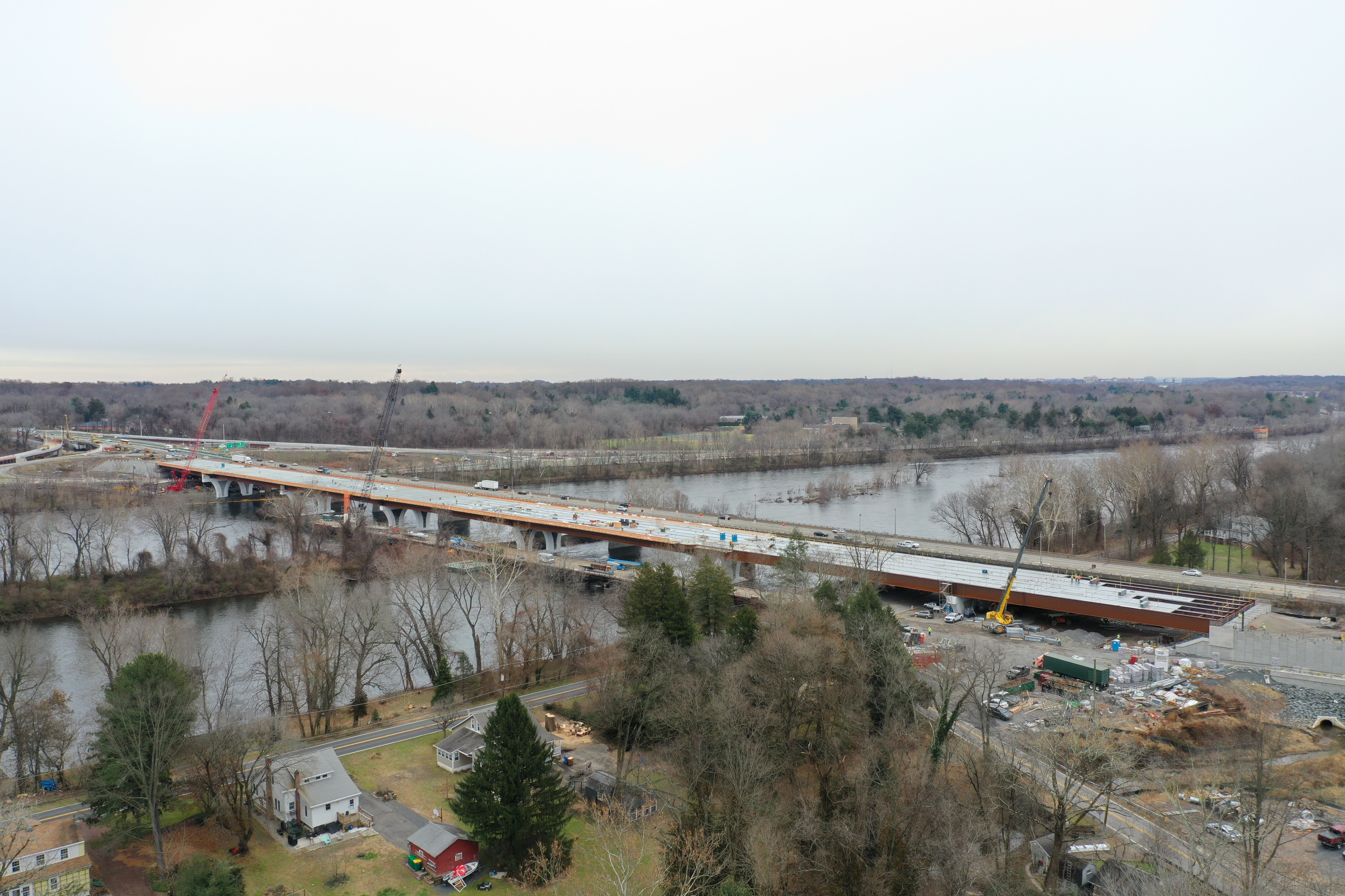 The company builds, maintains, and operates toll bridges. Scudder Falls Bridge Replacement Project Update Tma Bucks