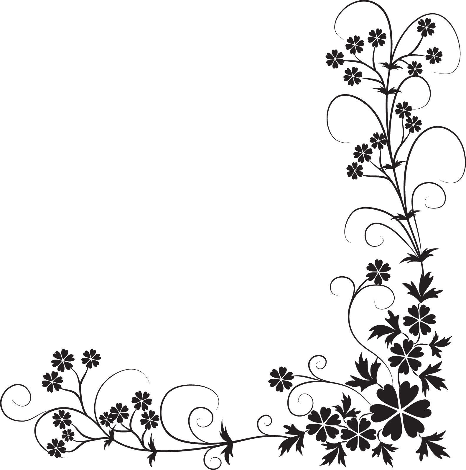 すべての美しい花の画像 50 素晴らしい花 イラスト 白黒 リアル