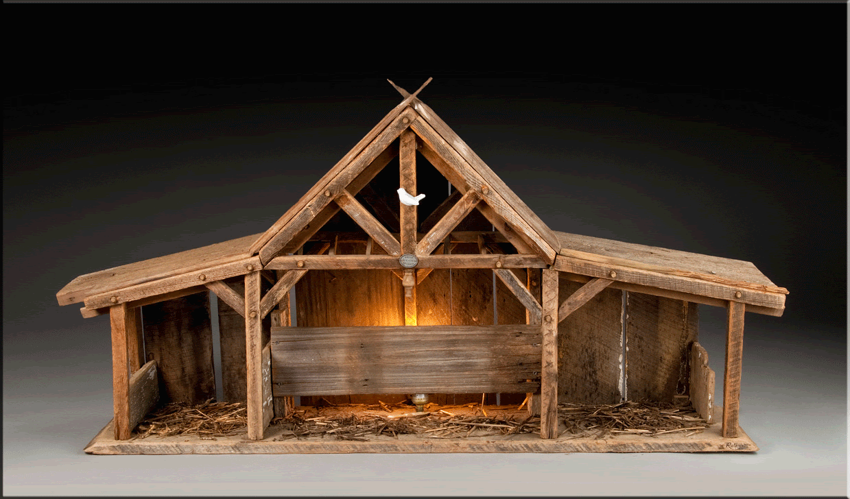 Wood Plans Nativity Scene