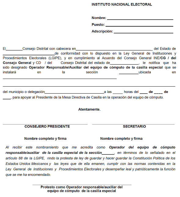 Las comisiones unidas de capacitación y organización electoral del ine, aprobaron una prueba piloto para que los pacientes hospitalizados. Dof Diario Oficial De La Federacion