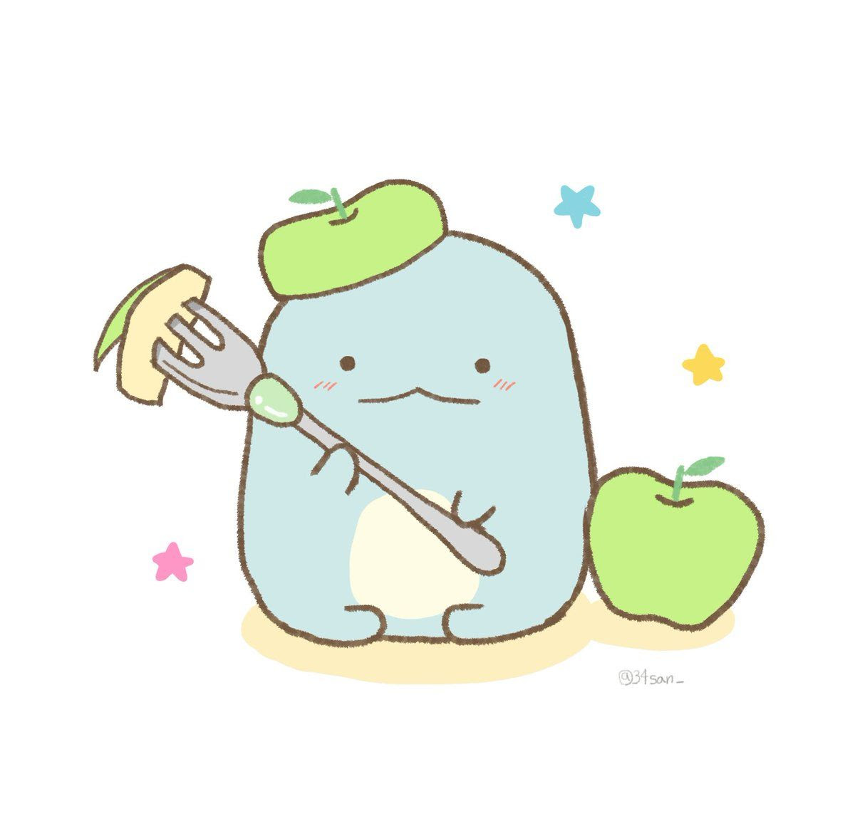 最高とかげ ねこ すみっこ ぐらし イラスト 日本のイラスト