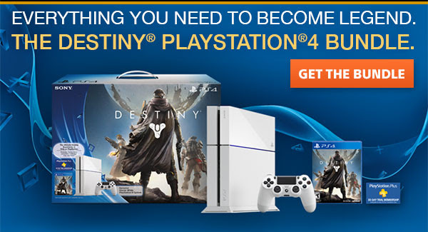 Everything you need to become legend - the Destiny PlayStation®4 Bundle