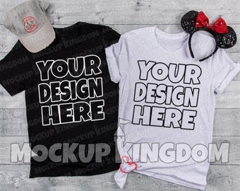 Download Unisex Crew Neck Couples Mockup, Disney Couple Mockup ...