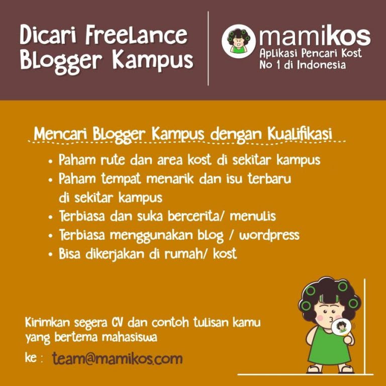 Maybe you would like to learn more about one of these? Lowongan Kerja Mamikos Com Unimus