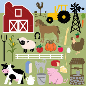 Download Stacked Farm Animals Svg Free