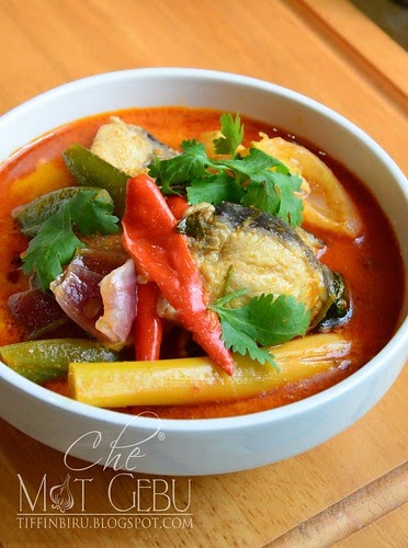 GULAI IKAN TOMYAM BERSANTAN - Dapur Tanpa Sempadan