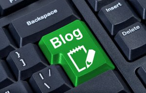 Blog button med