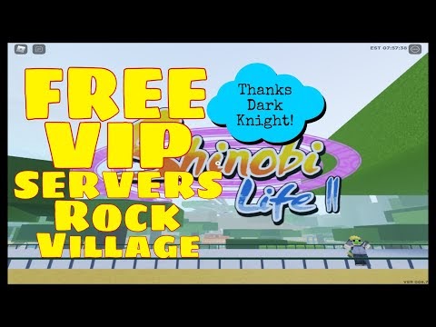 2KidsInAPod: SL2 FREE VIP SERVERS ROCK VILLAGE in Shinobi ...