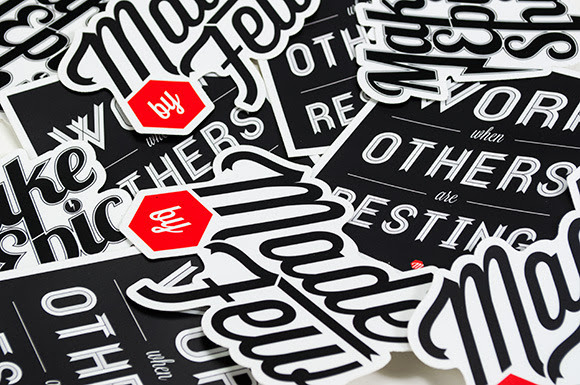 Kami menerima tempahan sticker nama murah untuk pelbagai jenis design, kami memiliki pelbagai varian sticker yang dibuat dengan mesin cutting dan printing dengan pilihan pelbagai gambar. 30 Creative Examples Of Sticker Design Inspirationfeed