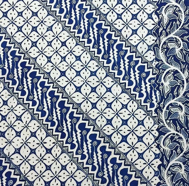 Motif Batik Parang Biru - Batik Indonesia