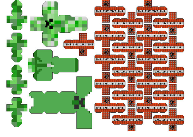 最高のマインクラフト 驚くばかりマイン クラフト ペーパークラフト ダウンロード