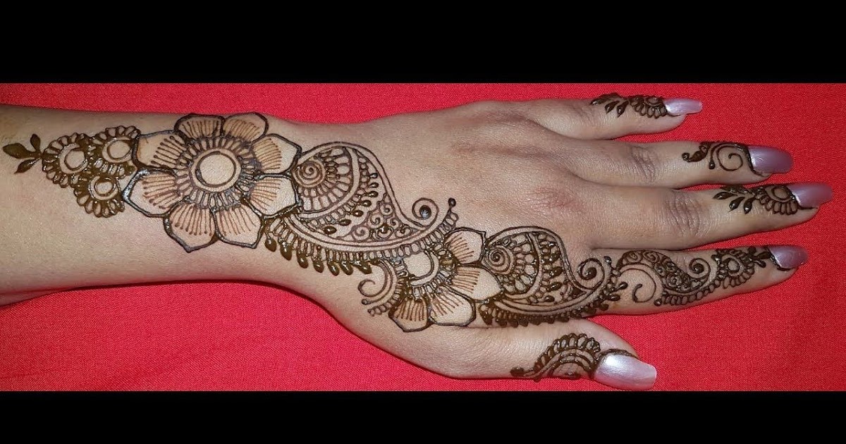 Arabic Henna  Mehndi  Designs For Diwali Easy  Desain  