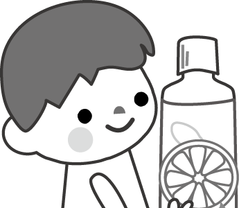 かわいい ジュース イラスト 白黒 393386