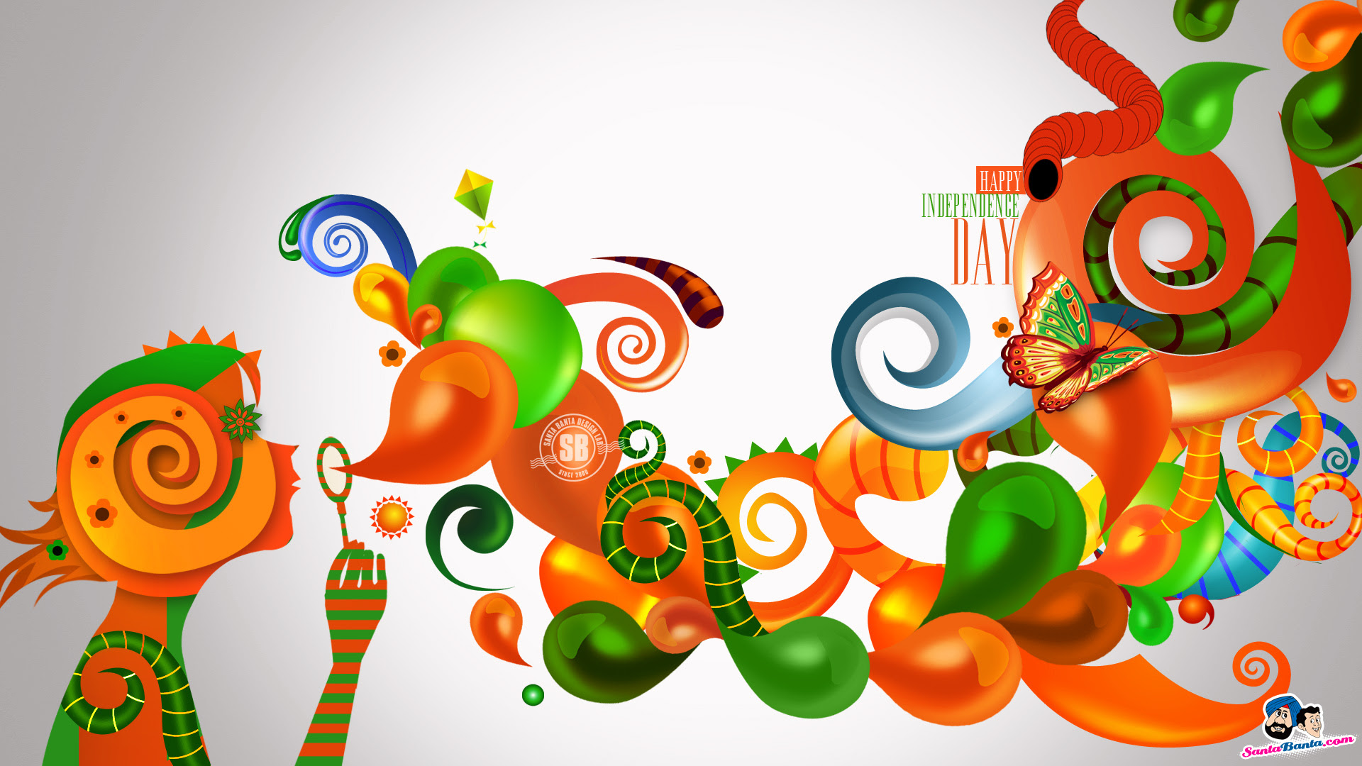 Well you have arrived at the right page for a touch of patriotism. India Independence Day Greetings Clip Art Library