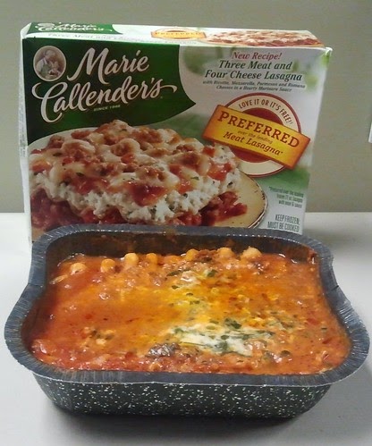 Dave's Cupboard: Marie Callender's Frozen Lasagna - And ...