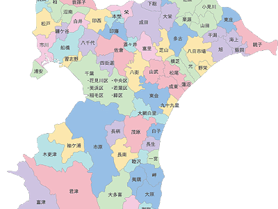 √70以上 イラスト 千葉 県 地図 122063