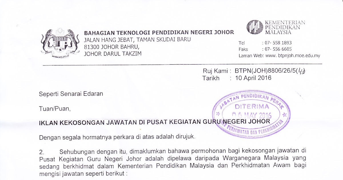 Contoh Soalan Temuduga Kerajaan Johor - Soalan bc
