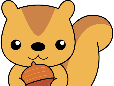 すべての動物の画像 リス どんぐり イラスト かわいい