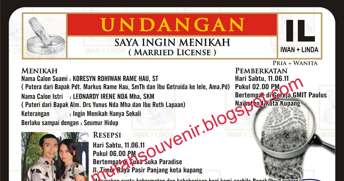 Contoh Undangan Perpisahan Wali Murid - Contoh Isi Undangan