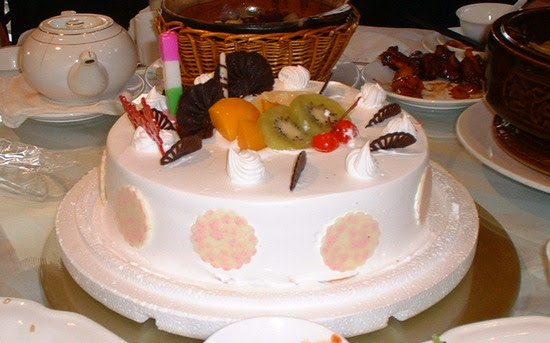 The beak boys birthday song. Chinese Birthday Cake Shanghai China Daily Photos